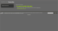 Desktop Screenshot of hackhive.com
